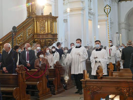 Diakonenweihe im Fuldaer Dom (Foto: Karl-Franz Thiede)